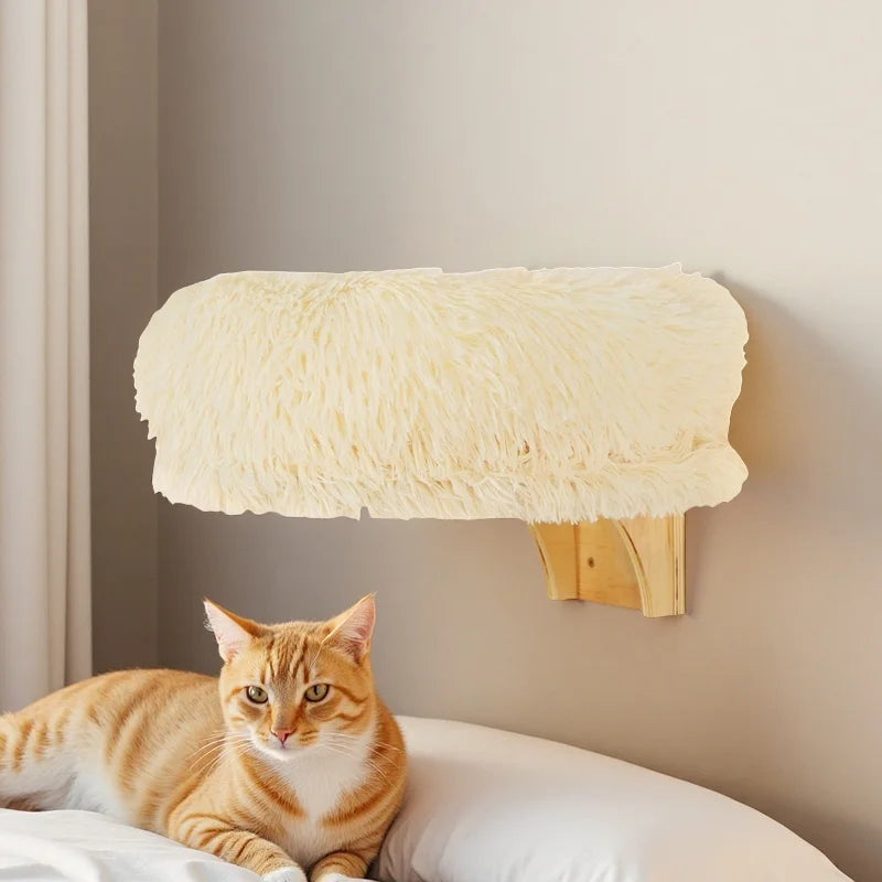 Coussin moelleux murale pour chat