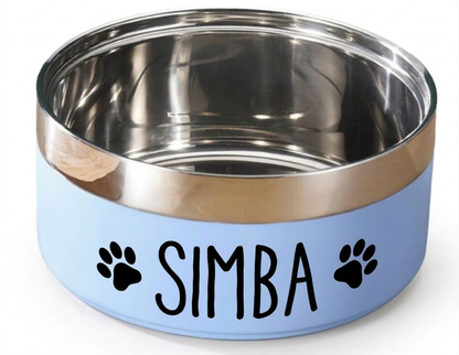 Gamelle Personnalisée Inox Inoxydable - Bleu ciel