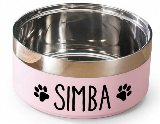 Gamelle Personnalisée Inox Inoxydable - Rose