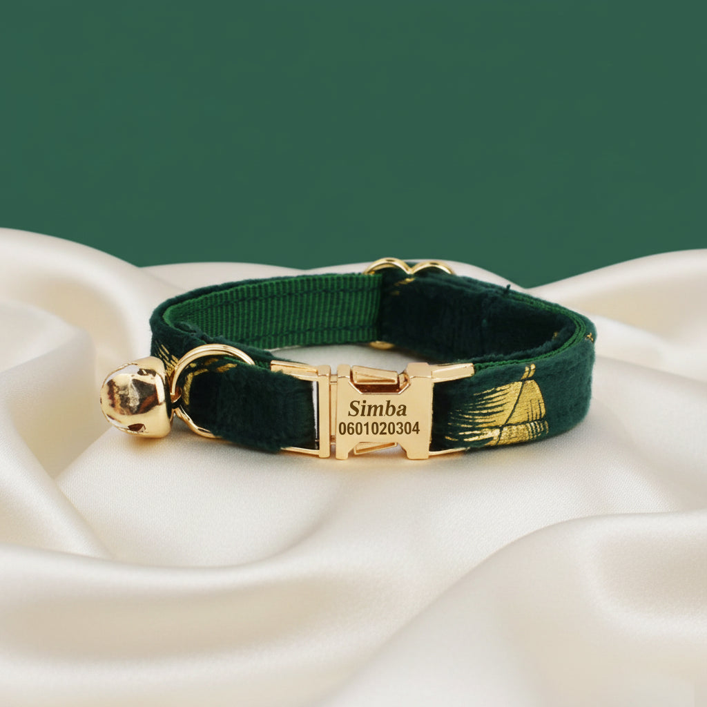 Collier Chat Personnalisé Motif - L'Apprenti Sorcier
