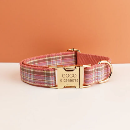 "Les Carreaux" collier à personnaliser