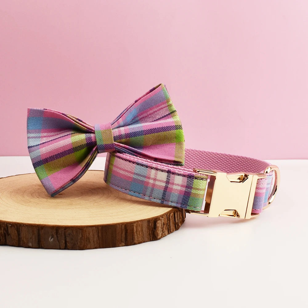 "Les Carreaux" collier à personnaliser
