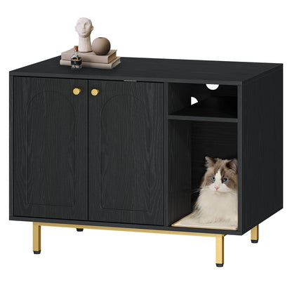 Meuble Litière Design 80cm : La cachette