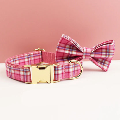 "Les Carreaux" collier à personnaliser