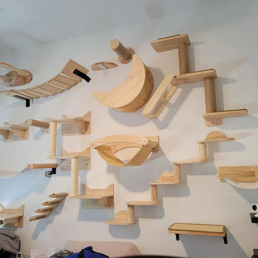 A composer - Parcours mural pour chat